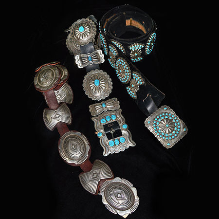 Picture for category Navajo Pawn Concho Belts