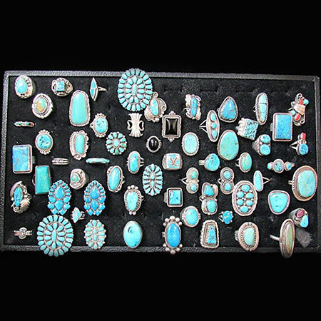 Picture for category Navajo Pawn Pins And Rings