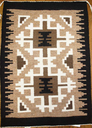 Two Grey Hill Navajo rug