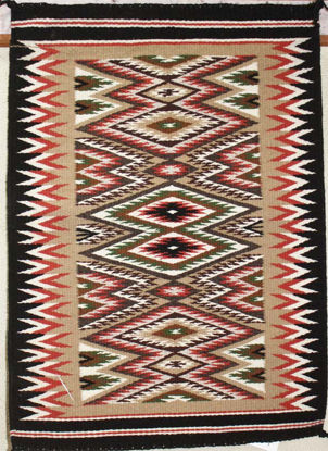 Picture of Teec Nos Pos Outline Navajo rug VK