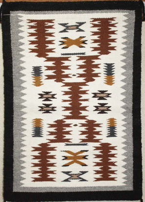 Storm pattern rug