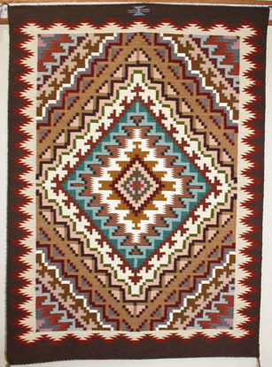 Navajo Burntwater rug CY