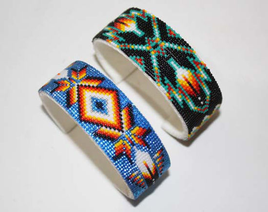 large beaded bracelet