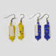 beaded corn earring