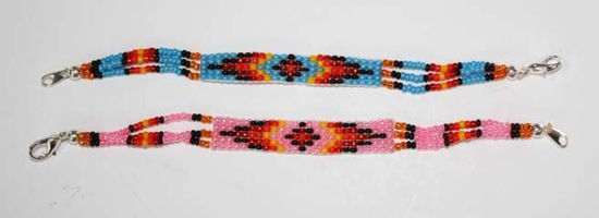 small beaded friendship bracelet