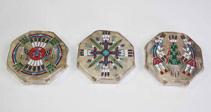 Painted drums 120
