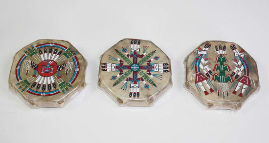 Painted drums 120