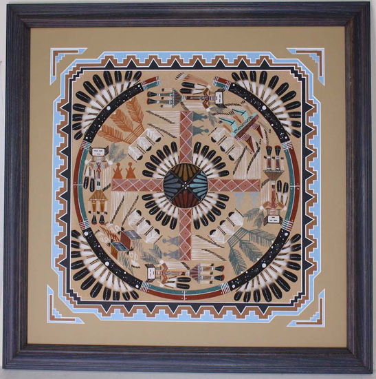 Navajo sand painting Myerson