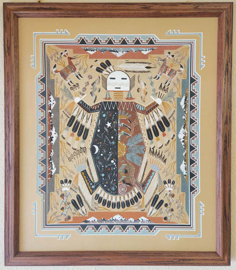 Navajo sand painting Myerson