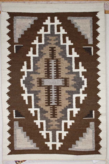 Two Grey Hill Navajo rug